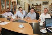 بازدیددکتر رشیدیان،معاون بهداشتی دانشگاه از ستاد شبکه بهداشت و درمان اسلامشهر  